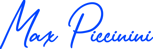 Signature de Max Piccinini