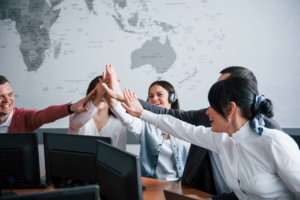 s'appuyer sur le soutien extérieur